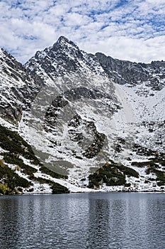 Pleso v Temnosmrecinskej doline, Vysoké Tatry, Slovensko