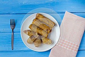 Taro fried spring roll
