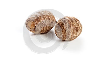 Taroes on a white background