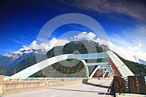 Taroko Bridge in Hualien, Taiwan