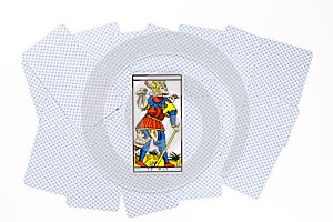 Tarot card matt draw photo
