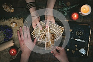 Tarot cards.