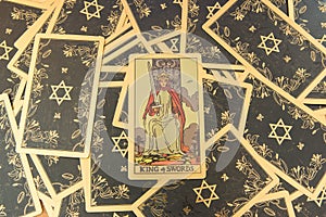 Tarot cards for divination, fortune, religious beliefs, good luck, misfortune