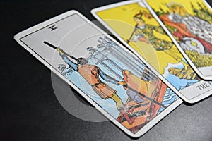 Tarot Cards Divination Occult Magic. Guidance, purposes. Clarity, soul.