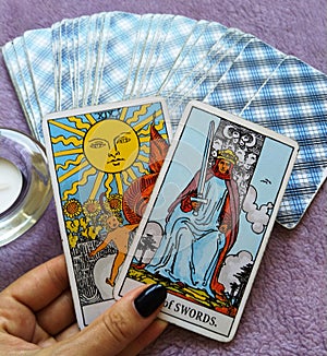 The Sun Tarot Card Life energy vitality joy enlightenment warmth manifestation happiness