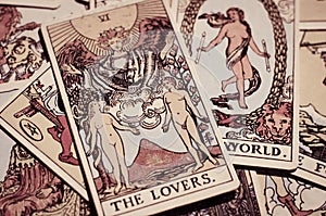 The Tarot Cards - The Lovers Card and Other Good Meaning Cards.