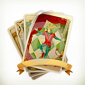 Tarot vintage icon