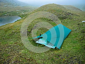 Tarp in the Mountains