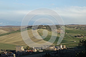 Tarquinia viewpoint on Marta valley