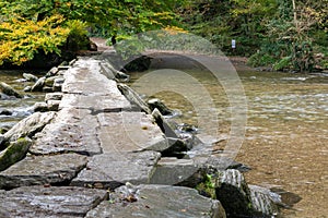 Tarr Steps in Exmoor National Park