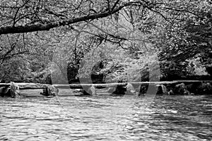 Tarr Steps in Exmoor National Park