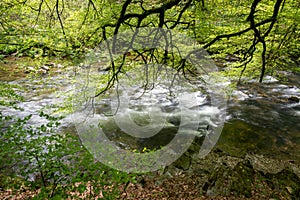 Tarr Steps in Exmoor National Park