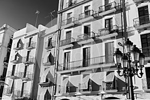 Tarragona Spain: historic buildings