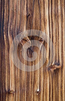 Tarry wooden structure