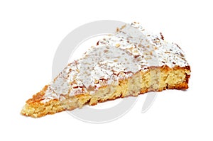 Tarta de Santiago, typical almond pie from Spain photo
