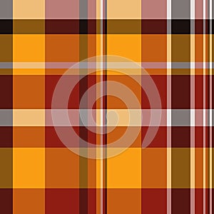 Tartan fabric background of vector check seamless with a plaid texture textile pattern