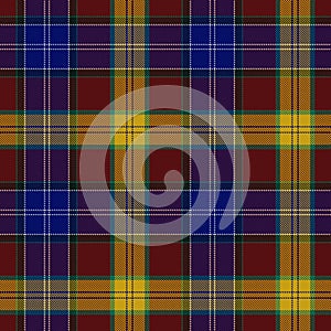 Tartan plaid pattern