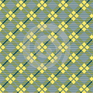 Tartan and plaid pattern in color, pixel perfect design