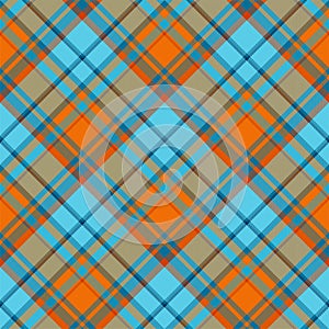 Tartan scotland seamless plaid pattern vector. Retro background fabric. Vintage check color square geometric texture