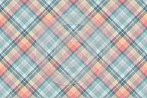 Tartan scotland seamless plaid pattern vector. Retro background fabric. Vintage check color square geometric texture