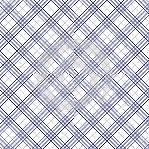 Tartan seamless blue and white pattern.Texture for plaid, tablecloths, clothes, shirts, dresses, paper, bedding, blankets, quilts