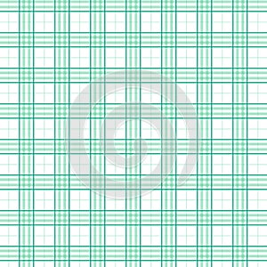 Tartan seamless green and white pattern.Texture for plaid, tablecloths, clothes, shirts, dresses, paper, bedding, blankets, quilts