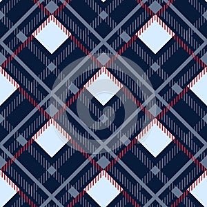 Tartan Seamless Pattern Background. Red, Black, Blue, Beige and White Plaid, Tartan Flannel Shirt Patterns. Trendy Tiles Vector Il