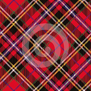 Tartan seamless pattern,diagonal background