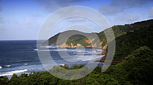 Tartane beach, Martinique, la caravelle