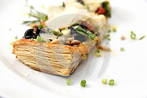 Tarte fine aux food photo