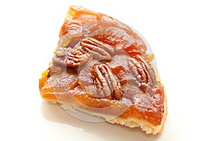 Tarte Tatin with pecan nuts