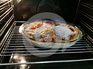 Tartiflette au reblochon in the oven
