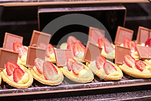 Tartlets topped with figs entice the eye; a sweet treat in a healthy guise. Figs symbolize a turn to natural, nutritious