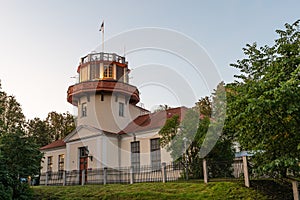 Tartu University Observatory in morning light