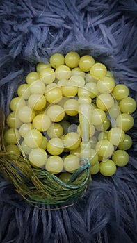 Tasbih beads on low light background