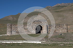 Tash Rabat castle in kyrgystan