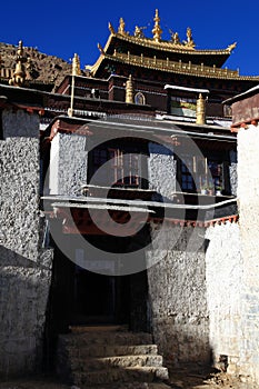 Tashilhunpo temple in Shigatse city