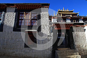 Tashilhunpo temple in Shigatse city