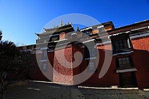 Tashilhunpo temple in Shigatse city