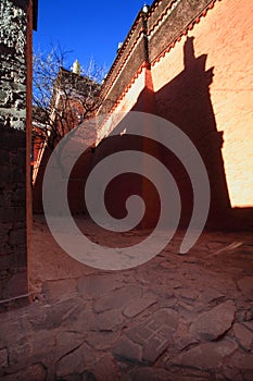 Tashilhunpo temple in Shigatse city