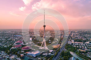 Tashkent tv tower Uzbekistan