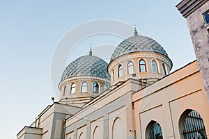 Tashkent, Uzbekistan. November 2021. Huzha Ahror Wali Mosque