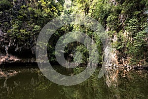 Tasik Cermin or Mirror Lake, Ipoh, Malaysia