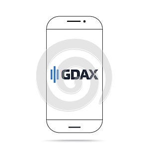 GDAX cryptocurrency icon vector iphone