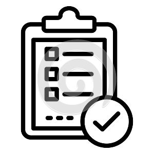 Task Complete Isolated Vector Icon easily editable