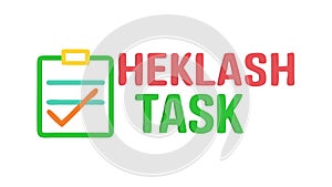 Task completion checklist, symbolizing productivity and successful projects, vector design Generative AI