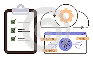 Task Management and Cloud Computing Visualization with Code and Data Integration