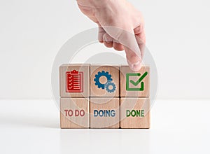 Task tracking and project management. Tracking a progress of a project. Planning the business workflow for effectiveness and