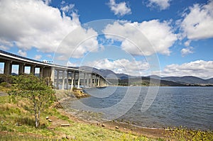 The Tasman Bridge in Hobart photo