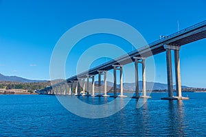 Tasman bridge in Hobart, Australia